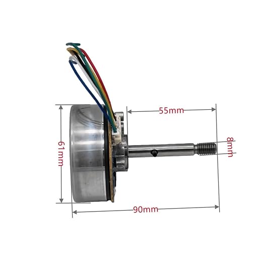 48F704V780 Brushless DC Motor - Image 3