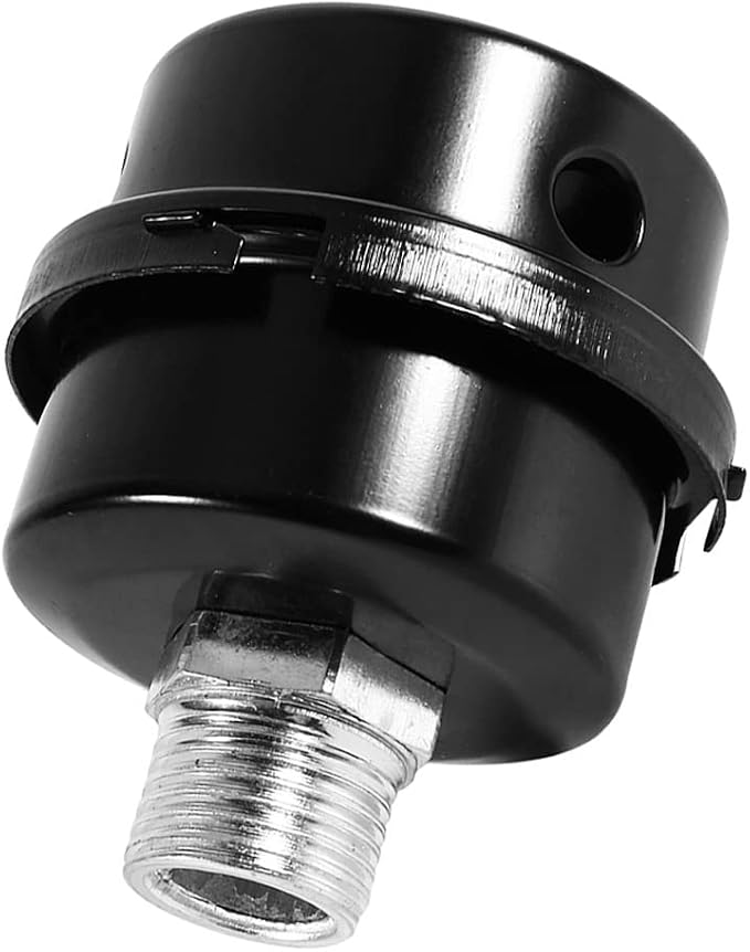 Air Compressor Silencer, Filter Thread Metal oil-less Intake Filter Air Filter by L%C3%93VFEIFAN