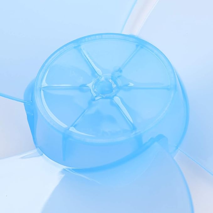dPois Plastic Fan Blade Leaves Universal Household Standing Pedestal Fan Table - Image 5