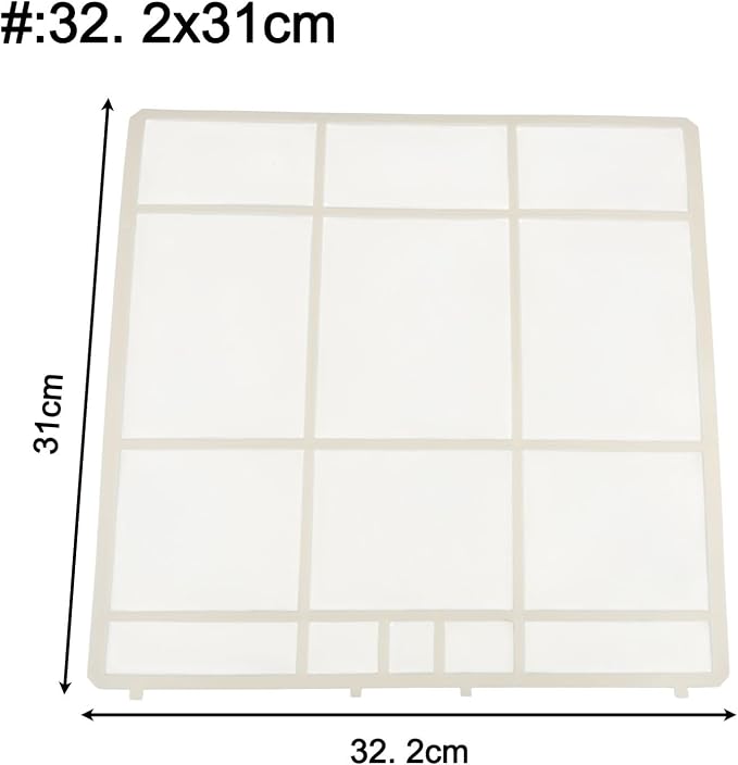 Hanging Air Conditioner Dust Screen, Indoor Unit Filter Mesh Accessory - Image 2