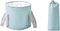 VALINK Collapsible Foot Bath Basin for Soaking Feet, Portable Foot Bath Tub Bag with Handles,travel washbasin for Travel Camping