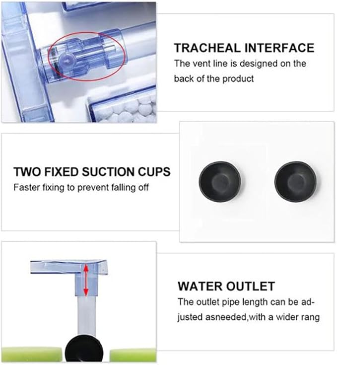 Multi Layer Filter Media Biochemical Dual Sponge Filter - Image 7