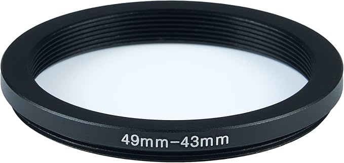 49mm to 43mm Step-Down Ring Filter Adapter - Image 2