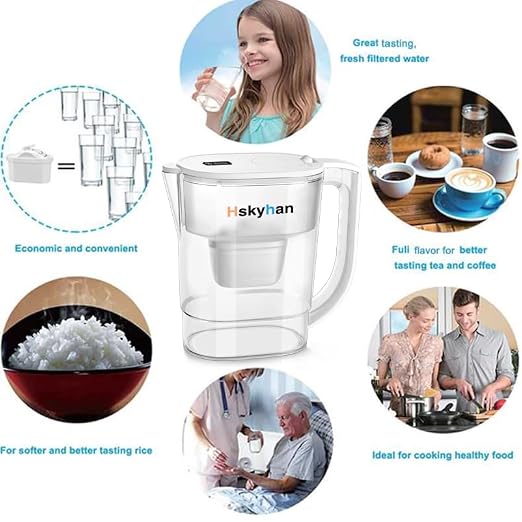 Hskyhan Alkaline Water Filter Pitcher - Image 5