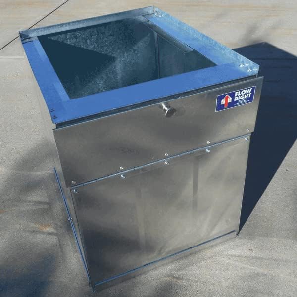 Flow Right 21" Galvanized Air Handler Filter Box by Flow+Right+Box
