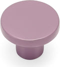 Ravinte 25 Pack Cabinet Knobs Purple Kitchen Cabinet Knobs Round Dresser Drawer Pulls Closet Door Pulls 1-1/5 Inch