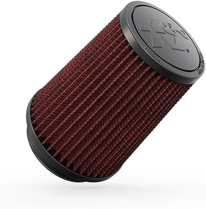 K&N High-Flow Original Lifetime Universal Clamp-On Air Filter: High Performance by KNEngineeringInc