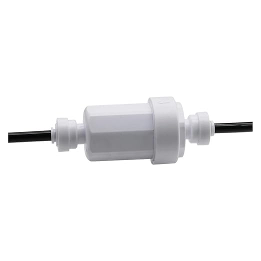 Spray Water Connection 1/4 Inch Slide Lock Quick Connect Water Micro Filter - Image 4