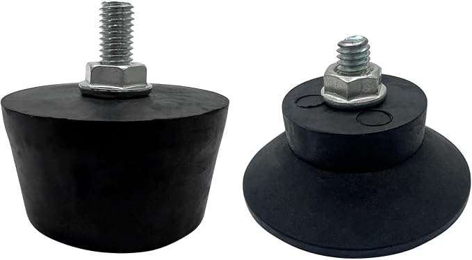 4Pcs Air Compressor Rubber Feet, No Oil Machine Shock-Absorbing Foot Pads - Image 5