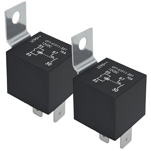 VF7-41F11-S01 Automotive Relay - 12V 70A SPST-NO Mini-ISO Relay by Unknown