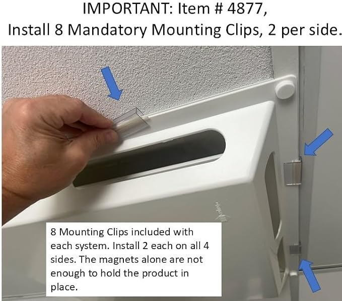 Filtered Air System for 2'X2' Air Diffuser, Magnet Install - Image 3
