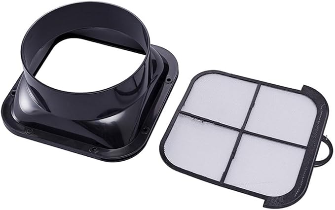 ABS Wall Flange Air Vent Adapter - Image 2