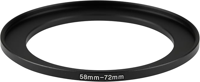 58-72mm Metal Step-Up/Down Ring Adapter Compatible - Image 3