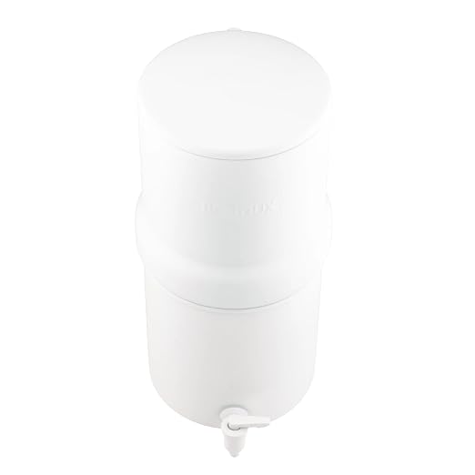 Boroux Compact Gravity-Fed Countertop Stainless Steel Water Filter System | 1.8 - Image 3