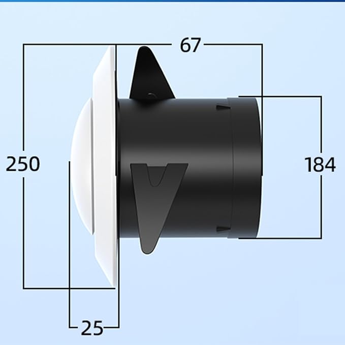 High-Efficiency Fresh Air System Outlet Hood, Improve Indoor Air Quality - Image 2