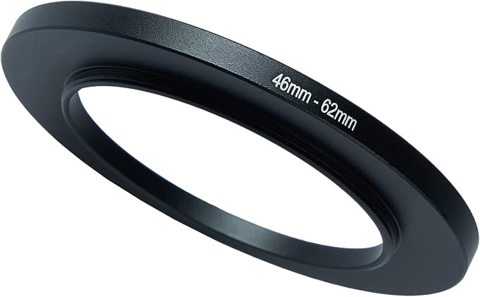 46mm to 62mm Step-Up Ring Filter Adapter by BETUYESS