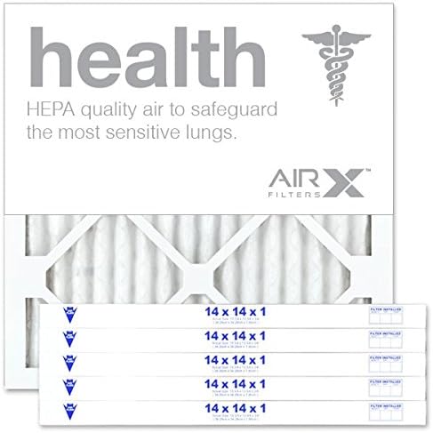 AIRX FILTERS WICKED CLEAN AIR. HEALTH 14x14x1 MERV 13 Pleated Air Filter by AIRXFILTERSWICKEDCLEANAIR