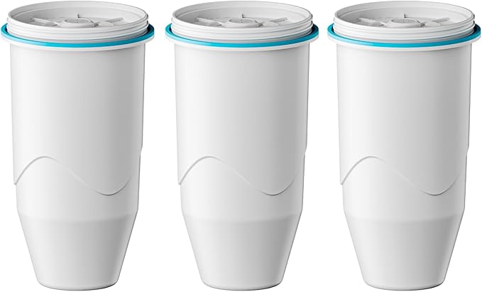 Compatible with Zero Pitchers and Dispenser, 0 TDS Premium Filtration, Fit by Unknown