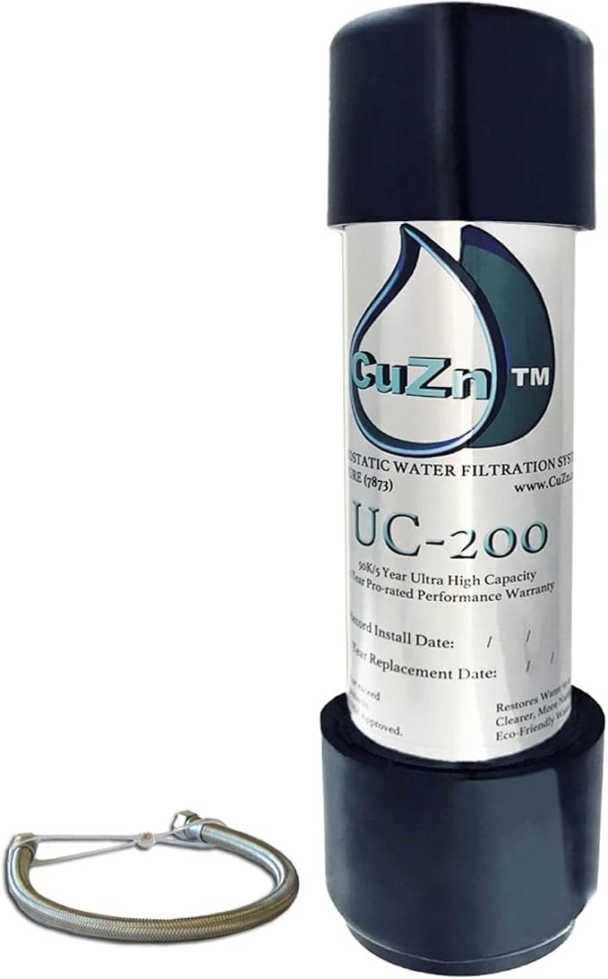 Under Sink Water Filter for Sink Faucet by CuZn, 5 Year Filtration Life by CuZn