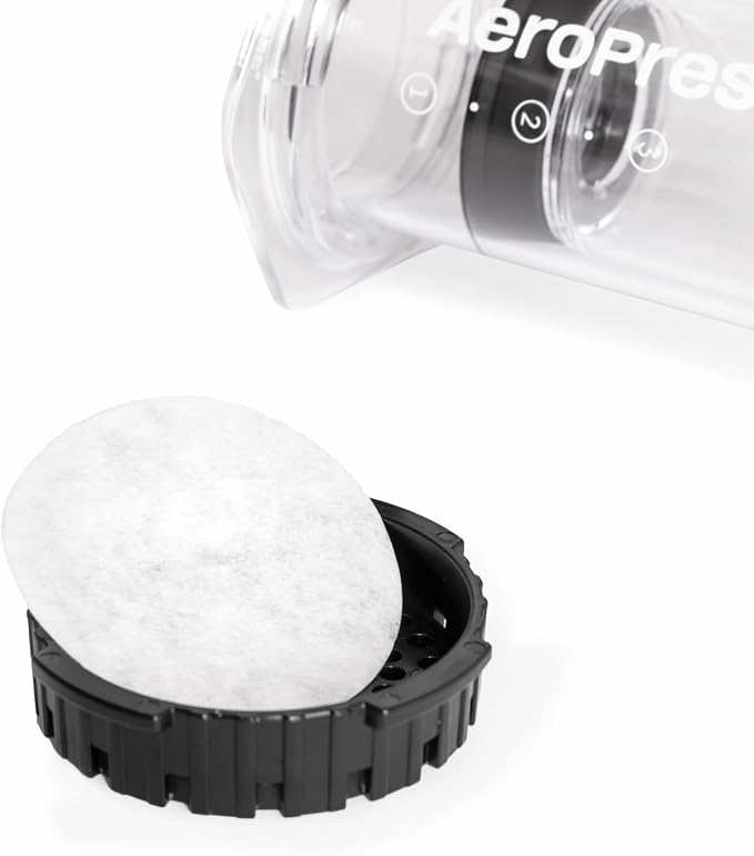 AeroPress Coffee Maker White Paper Micro-Filters, Compostable Coffee Filters - Image 2