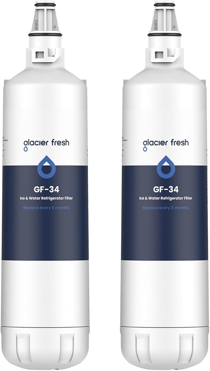 GLACIER FRESH Replacement for 7012333 Ice Maker Water Filter, Compatible by GLACIERFRESH