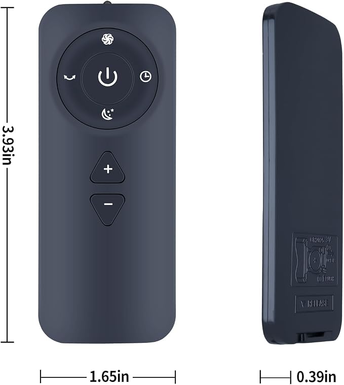 Replacement New Remote Control for U ULTTY Bladeless Tower Fan and Air Purifier - Image 8