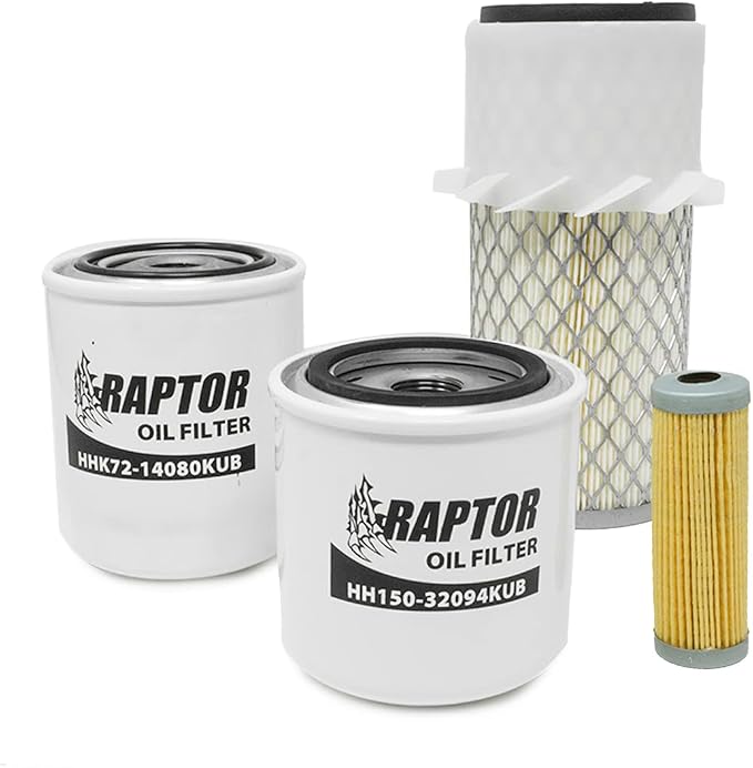Maintenance Filter Kit for Kubota B6200 B7100 B7200 HST Tractor - Image 2