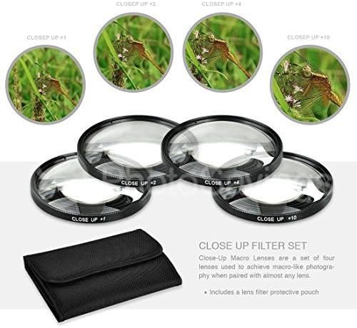 77mm 7PC Filter Set for Nikon COOLPIX P1000, P1100 Digital Camera - Image 3