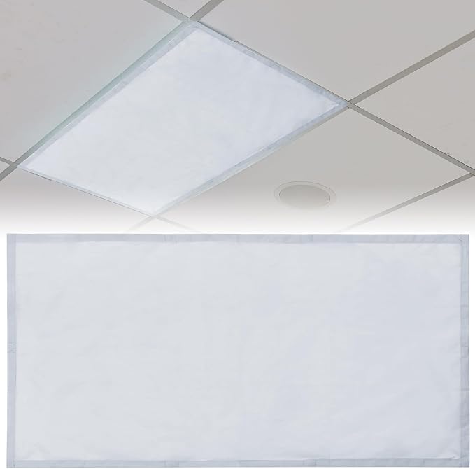 Patelai 4 x 2 Feet Fabric Fluorescent Light Cover by Patelai