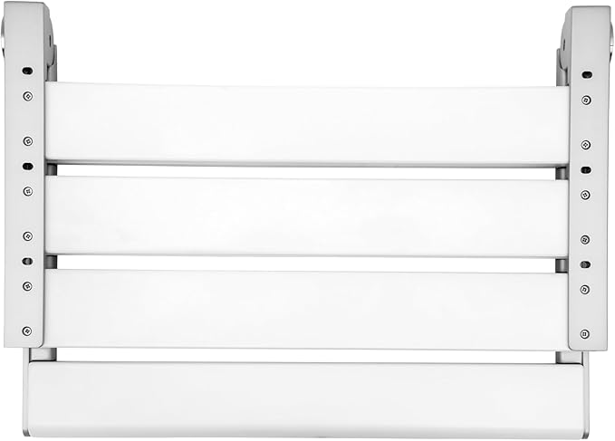 18" Wall Mounted Shower Seat, Shower Bench Wall Mount for Inside Shower, Fold Down Shower Seat, Shower Seats for Adults