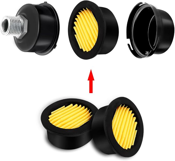 4pcs Air Compressor Replacement Filter Elements, Air Compressor Intake Paper - Image 5