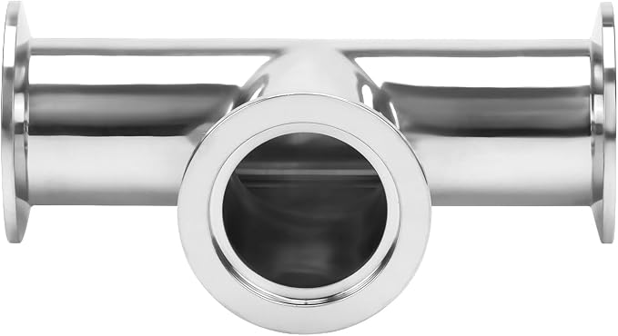 DERNORD KF-40 Tee 3 way Vacuum Fittings Stainless Steel 304 Pipe Fittings - Image 4