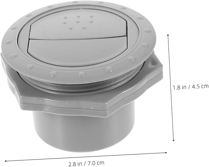 Cabilock 2pcs Air Conditioning Outlet Small Vent Return Adjustable Air Vent - Image 2