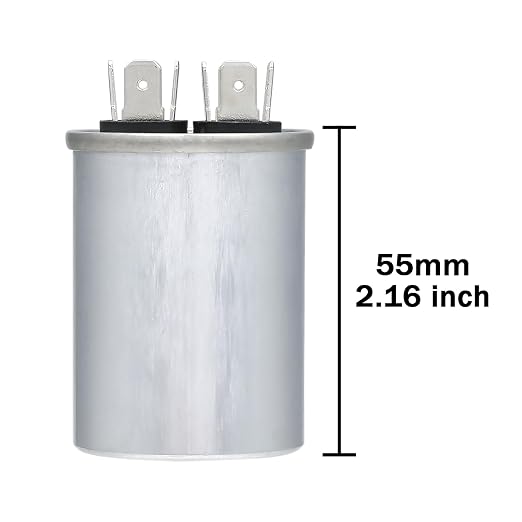 VEXUNGA 6uF 6 MFD 370VAC 440VAC 450VAC 50/60Hz CBB65B Round Run Start Capacitor - Image 2