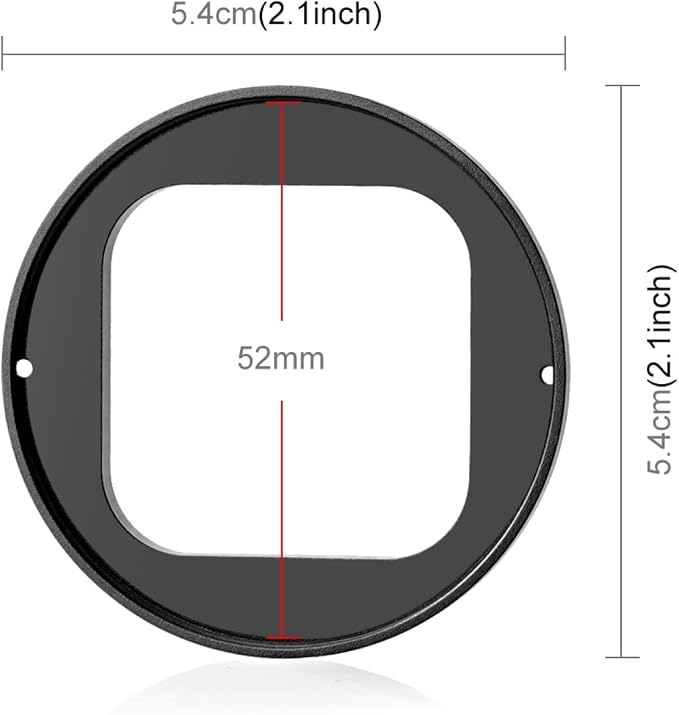for Insta360 Ace Pro Camera 52mm UV Lens Filter and Adapter Ring - Image 8