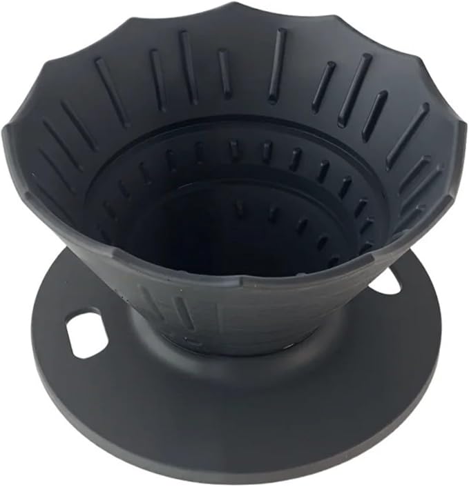Camping Coffee Filter Pouring Over Dripper Foldable Silicone Basket Portable - Image 3