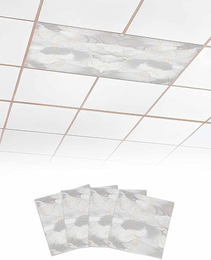 4 Pack Fluorescent Light Covers by Unknown