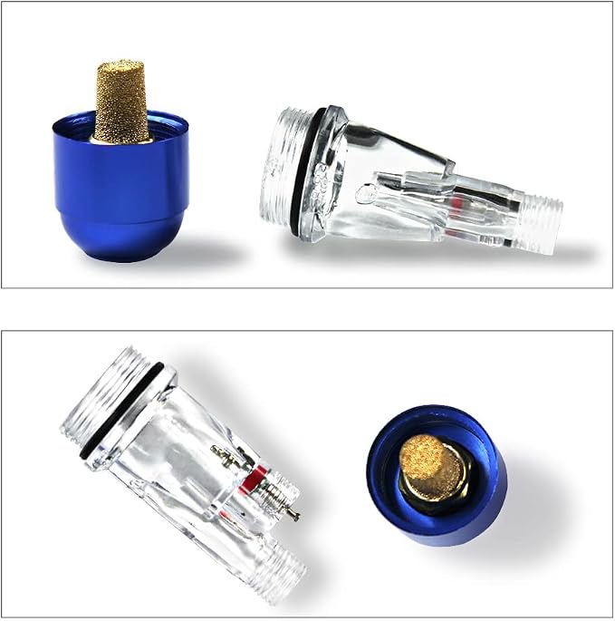 HUBEST New Airbrush Filter 1/8'' Comfortable Handy in-Line Mini Air Filter - Image 6