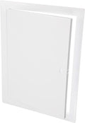 10" x 14" White Metal Access Panel. Service Shaft Door Panel. Plumbing, Electricity, Heating, Alarm Wall Access Panel for Drywall. Bathroom Services Access Hole Cover.