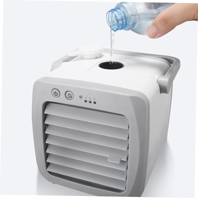 GLEAVI 1pc Portable Usb Air Conditioner Fan Mini Desktop Air Cooler - Image 5