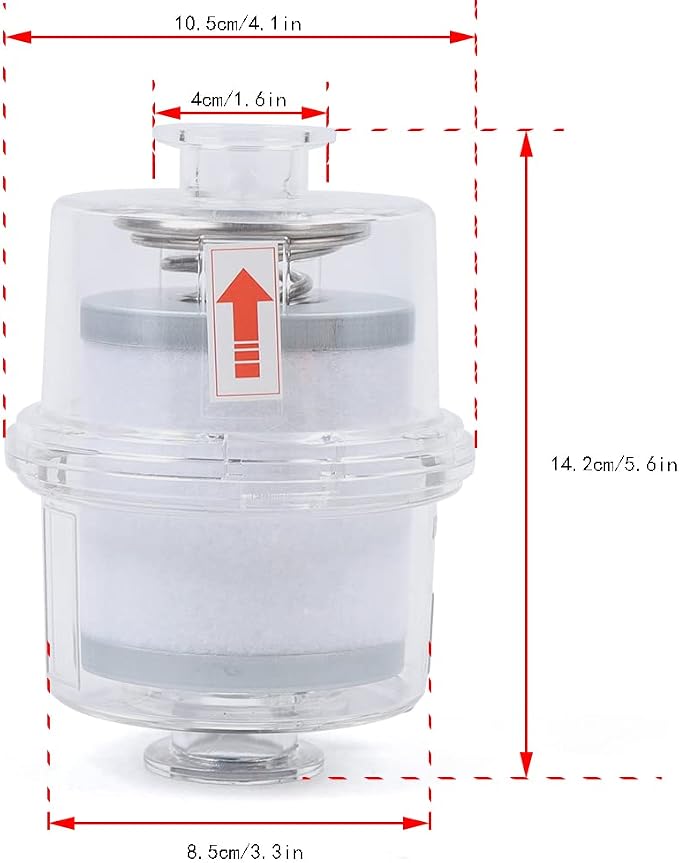 YIYIBYUS New Oil Mist Filter for Vacuum Pump Fume Separator Exhaust Filter KF25 - Image 2