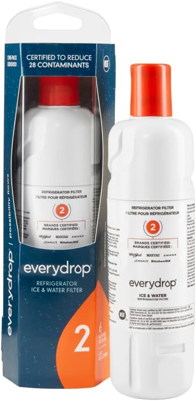 everydrop® by Whirlpool Ice and Water Refrigerator Filter 2, Single-Pack - Image 2