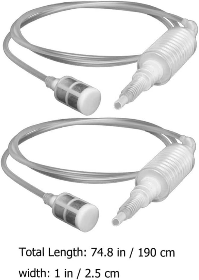 2pcs Siphon Pump Filter for Oil Water and Gas Transfer Lightweight and Portable - Image 6