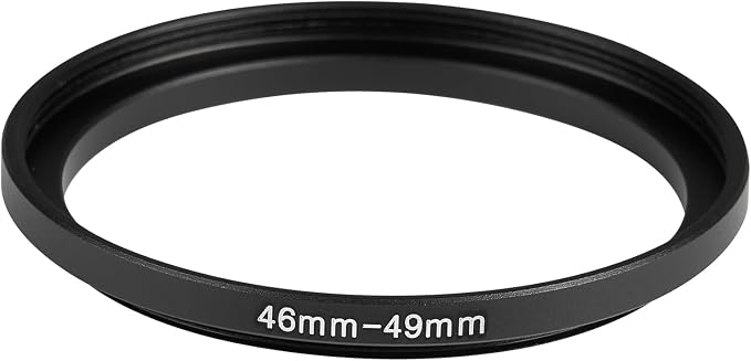 46-49mm Metal Step-Up Ring Adapter Compatible - Image 3