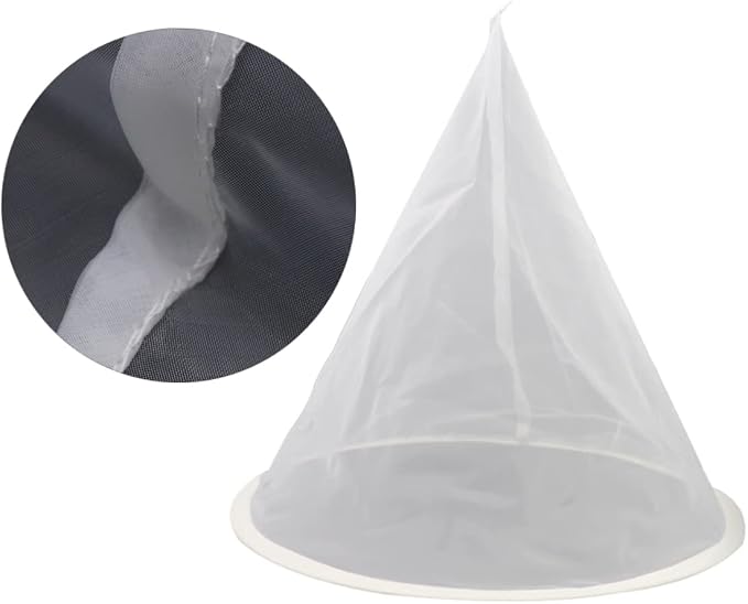 KICHOUSE Practical Mesh Honey Filter Tool Gauze Filter Net - Image 9