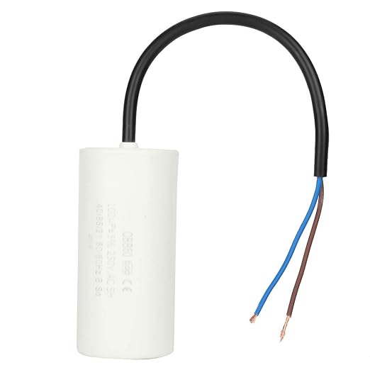 CBB60 Run Capacitor with Wire Lead 250V AC 100uF 50/60Hz Run Round Capacitors - Image 6