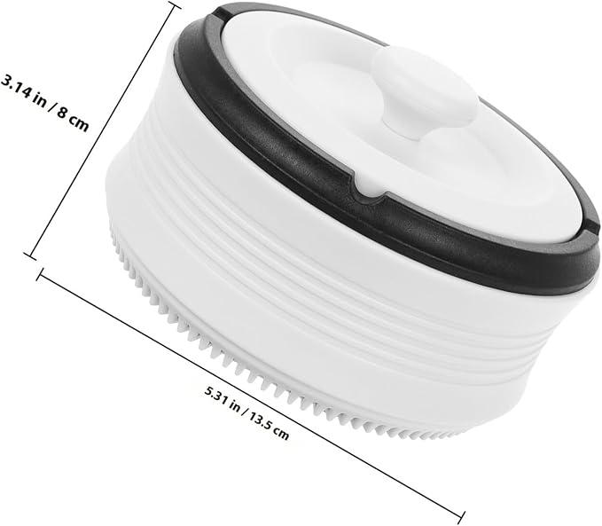ARTIBETTER Smart Ashtray for Home and Office, Ivory White Rechargeable Auto Ash - Image 2
