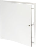 20" x 24" Lockable White Metal Access Panel. Service Shaft Door Panel with Key. Plumbing, Electricity, Heating, Alarm Wall Access Panel for Drywall. Bathroom Services Access Hole Cover.