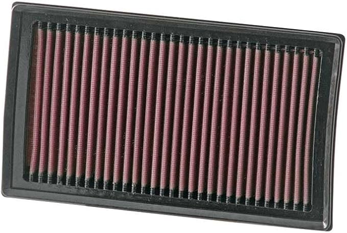 K&N Engine Air Filter: Reusable, Clean Every 75, 000 Miles, Replacement Car Air - Image 4