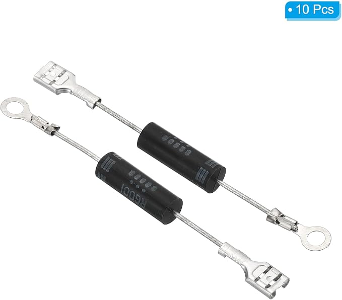 PATIKIL Microwave Diode, 10 Pack Unidirectional Universal Replacement Part - Image 3